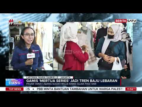 Gamis "Mertua Series" Menjadi Pilihan Busana Lebaran 2026 #beritasatu