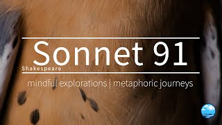 Sonnet 91 by William Shakespeare - Some glory in their birth, some in their skill