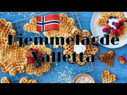 Norwegian Waffles Recipe// MO I RANA NORWAY /MADEL PETTERSEN Vlog # 82