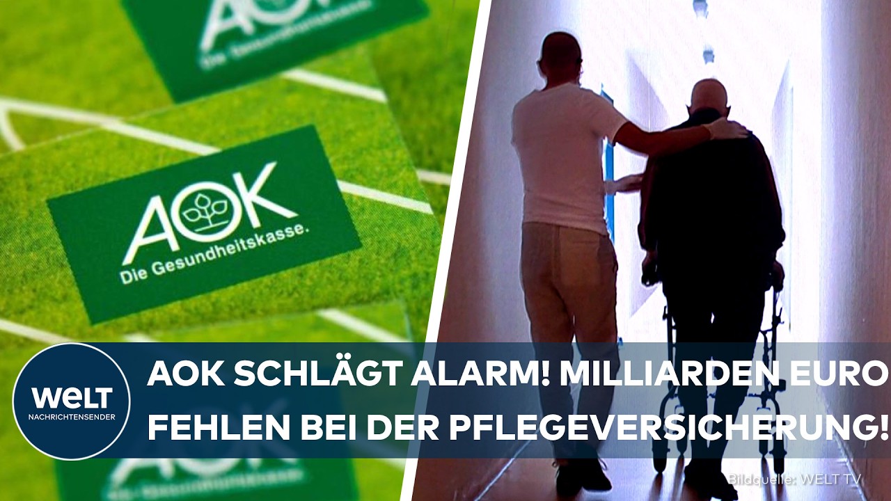 PFLEGEKASSE VOR DEM KOLLAPS: AOK warnt vor Milliardenloch und fordert neuen Finanzausgleich!
