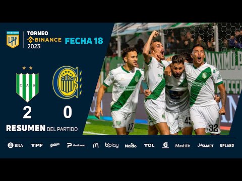 #TorneoBinance 2023 | Fecha 18 | resumen de Banfield - Rosario Central