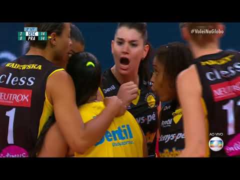 Final da super liga Sesc Rio x Praia Club - 3 e 4 set