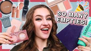 Project Pan Round Up For March!! (a crazy amount of pans and makeup empties!!)