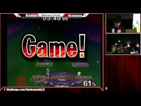 Geeksboro Melee Weekly 14 - Brandon W. vs Mcnuggets