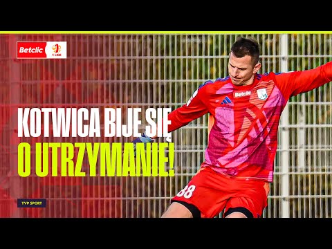 SKRÓT: KOTWICA KOŁOBRZEG - STAL STALOWA WOLA: MOCNA WALKA O UTRZYMANIE! | BETCLIC 1 LIGA