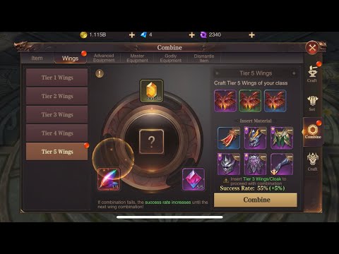 MU Archangel: Tier7 wing creation