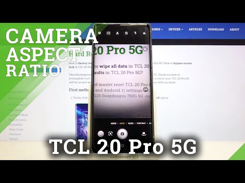 How to Change Aspect Ratio in TCL 20 Pro 5G – Camera Settings