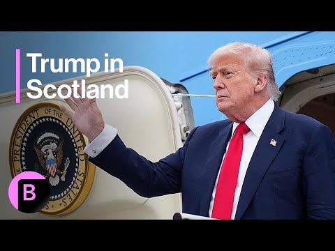 Trump in Scotland: Trump, Starmer to Discuss Trade Deal, Gaza Ceasefire