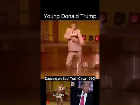 Donald Trump Dancing 1980s Soul Train. #donaldtrump #presiden2024 #fyf #foryou #fypp  #youtubeshorts