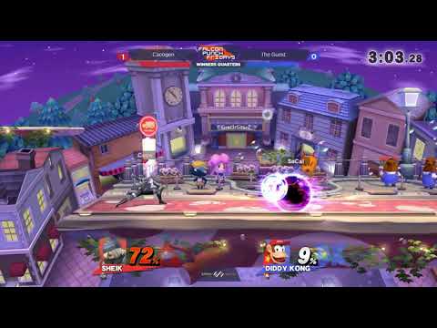 Cacogen (Sheik) vs The Guest (Diddy Kong) - Winners Quarters (FPF60)