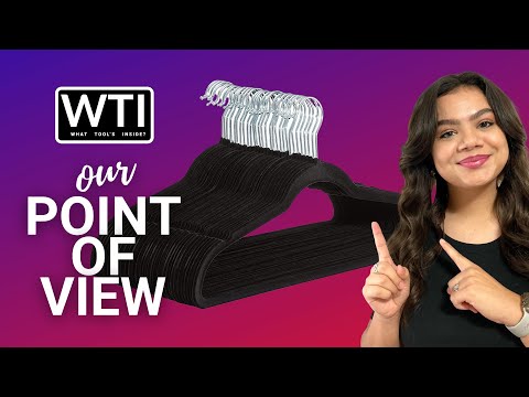 Amazon Basics Slim Velvet Hangers - WTI product video review