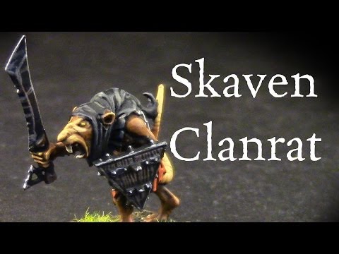 How to paint Skaven Clanrats