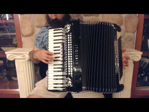 5535 - Black Cintioli Piano Accordion LMH 41 120 $1199