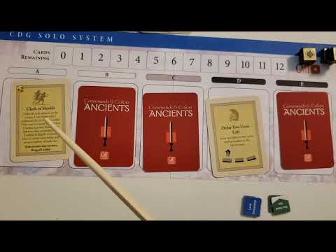 CDG Solo System by GMT Games