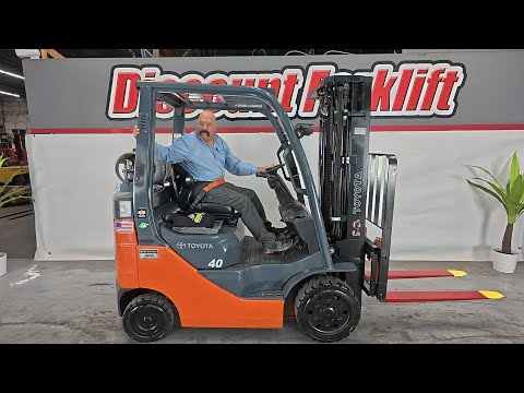 TOYOTA 8 Series 50 8FGCU20 4,000lb LP Propane #1885 - Forklift for Sale