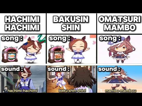 Hachimi vs Bakushin vs Mambo Song And Original Sound