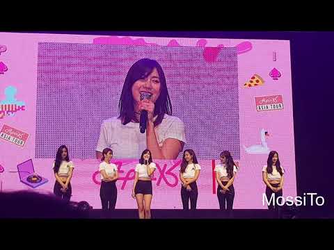 [FANCAM] 171104 Ending Talk @ Apink (에이핑크) Asia Tour 'Pink Up' in Bangkok