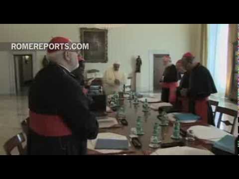 Todo listo para el encuentro del consejo de cardenales