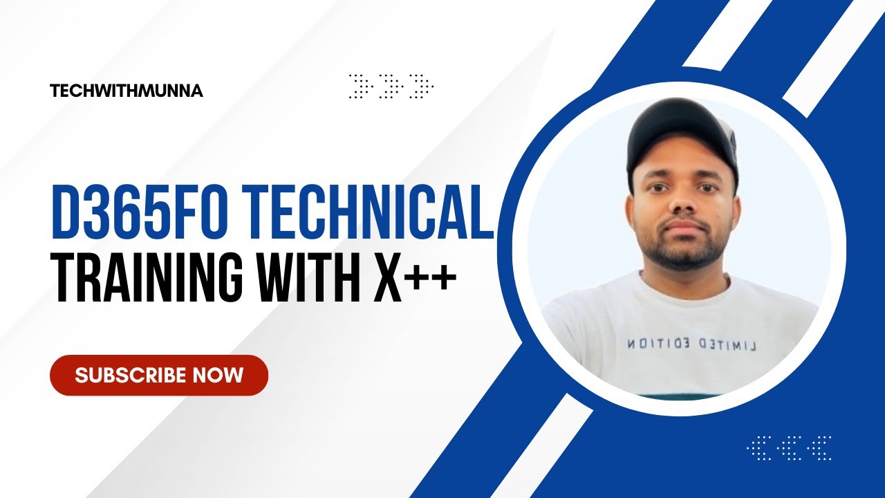 Day 1 | Microsoft Dynamics 365 FO Technical Training | X++ Basics for Beginners