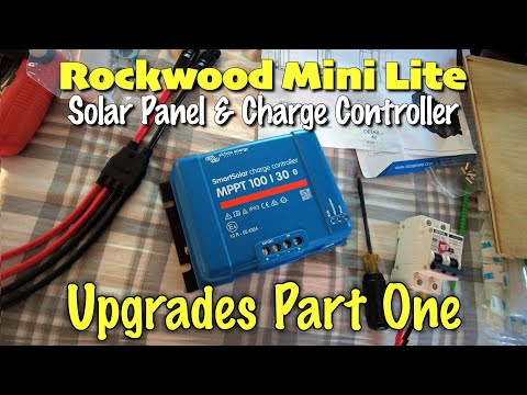 Rockwood Mini Lite Solar Panel & Charge Controller Upgrade #victron