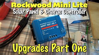 Rockwood Mini Lite Solar Panel & Charge Controller Upgrade #victron