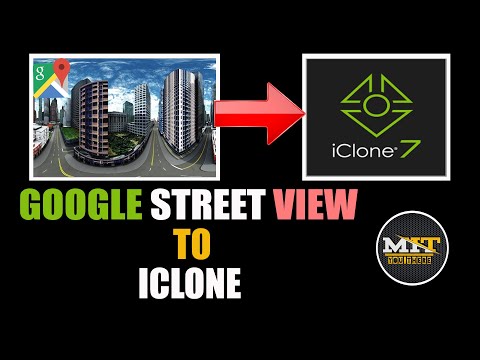 How To Import Google Street View 360 to IClone 7 || Full Tutorial In Hindi.