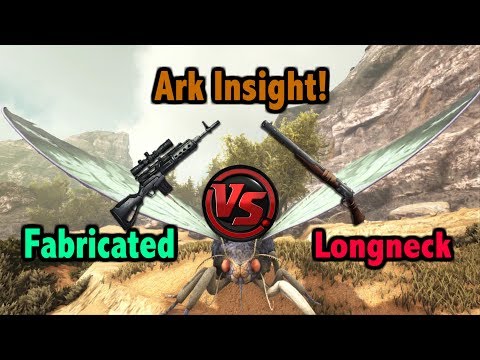 Ark Insight! - Fabricated Sniper Rifle V.S Longneck Rifle!