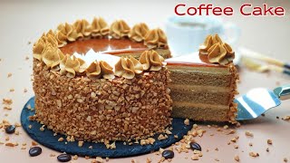 컵 계량 / 카라멜 커피 케이크 / Caramel Coffee Buttercream Cake Recipe / Mirror Glaze Cake / 모카 케이크