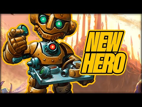 Crazy Boards With New Hero Enhance-O Mechano | Dogdog Hearthstone Battlegrounds