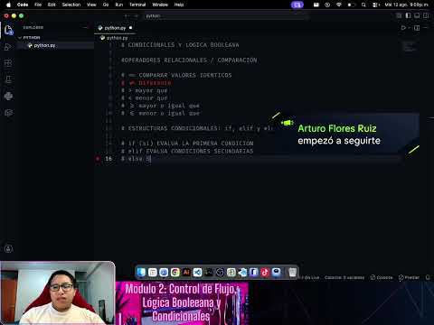 Módulo 2 — Condicionales, ciclos y estructuras de control