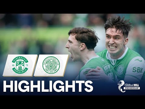 Hibernian 2-1 Celtic | Campbell's First-Half Double Stuns Celtic! | William Hill Premiership