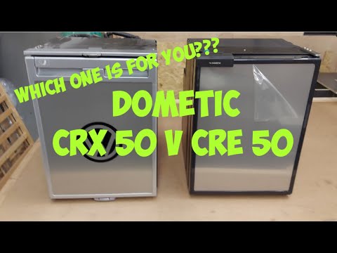 Dometic CRX 50 vs CRE 50 comparison fridge/freezer
