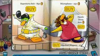 Club Penguin Clothing Catalog Secrets for August 2008
