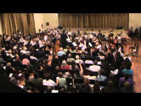 Orquesta Sinfonica Hurlingham - Ensamble R.Caamaño - Elejia para Contrabajo y cuerdas - G.Bottesini