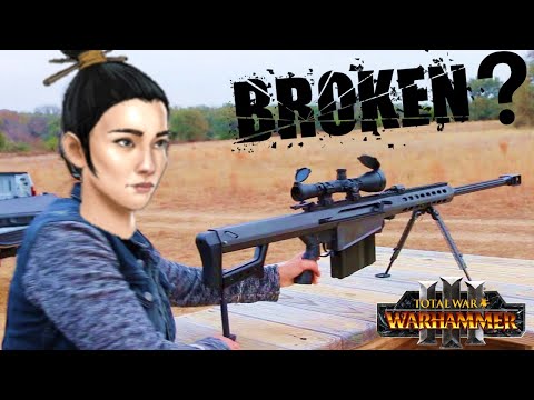 Cathay have a New SUPERWEAPON - Crane Gunners in Patch 1.2 - Total War Warhammer 3