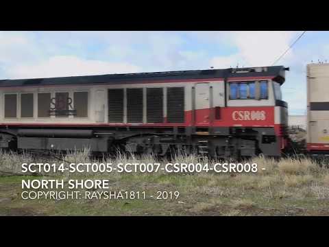 5PM9 - SCT014-SCT005-SCT007-CSR004-CSR008 (SCT) North Shore - Australian Trains by Raysha1811
