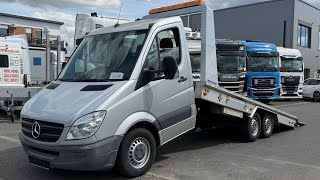Truk penderek < 3.5t Mercedes-Benz Sprinter 319/619 cdi Algema Blitzlader, Winde | Gambar 4 - Autoline