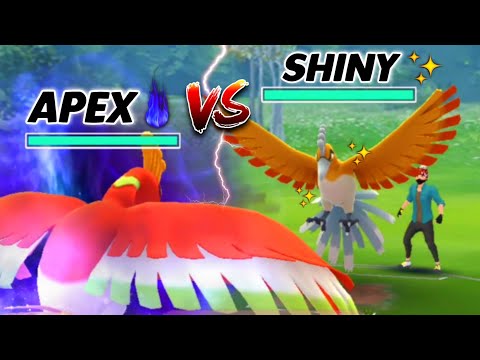 Apex Shadow v/s Shiny Ho-oh quick battle pokemon go.