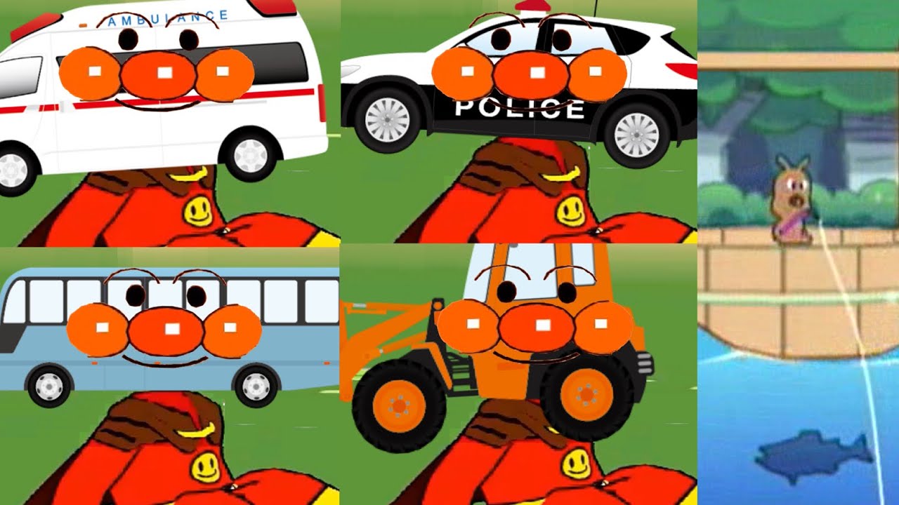 はたらくくるま アンパンマン 新しい顔よ なんでやねん ニコニコパーティーとコラボ