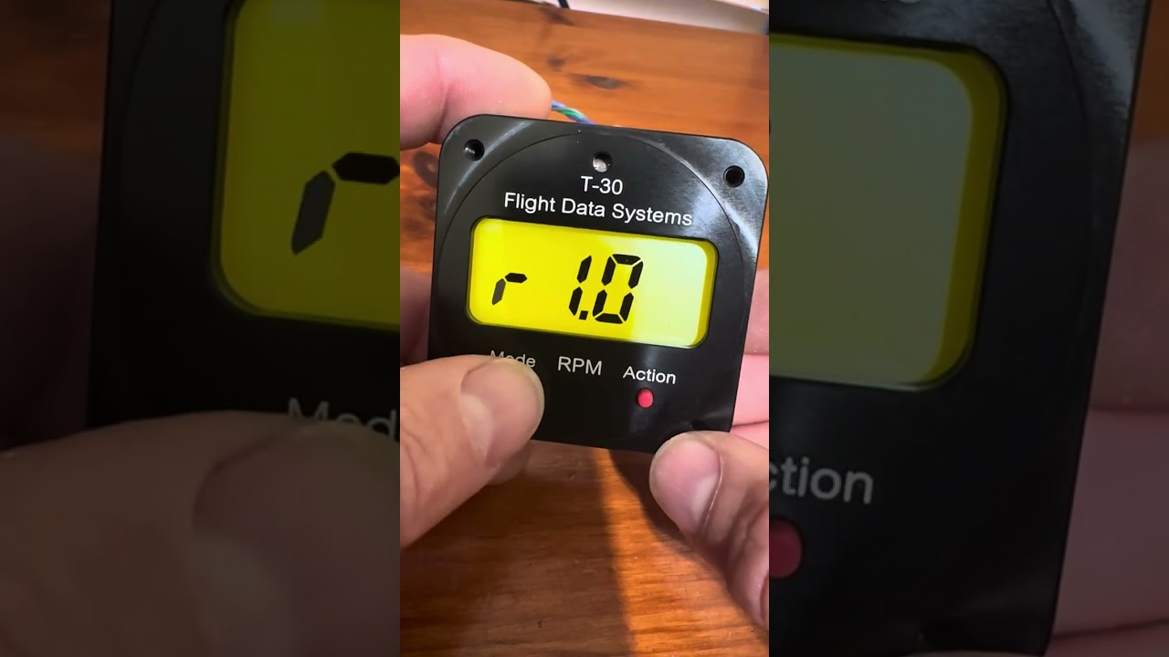 T-30 Tachometer Setup Procedure