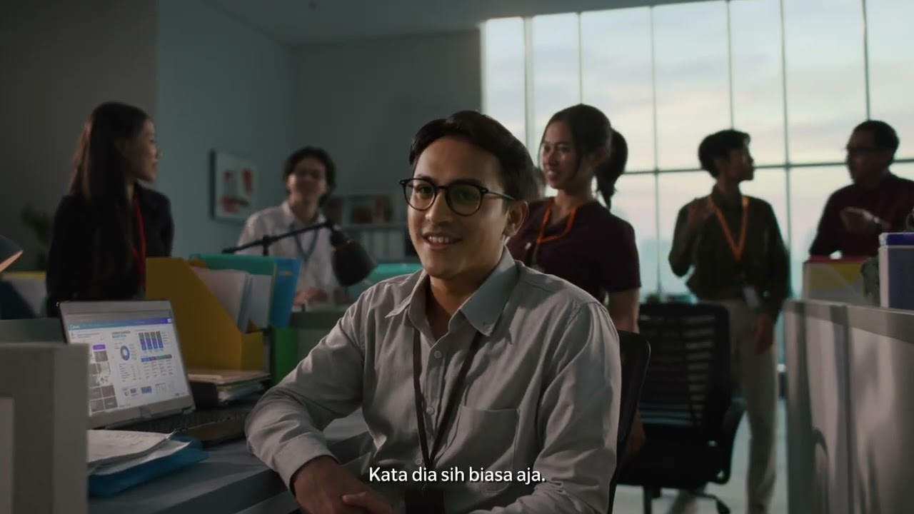 Ngerjain Kerjaan Terbiasa Luar Biasa Bersama Telkomsel 5G Powerd by AI