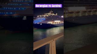 Norwegian vs Carnival vs Royal Caribbean Comparison # shorts #vacation  #travel