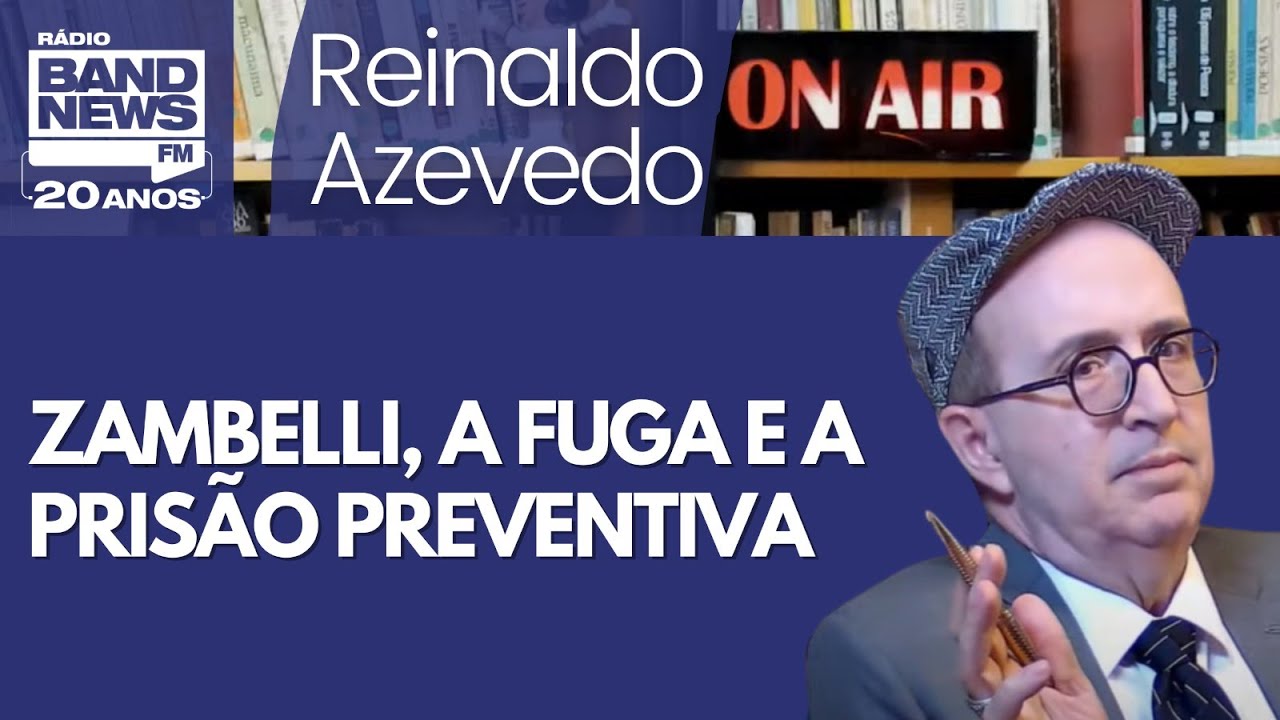 Reinaldo – Zambelli foge, e PGR pede prisão preventiva; ação da condenada tem de servir de alerta