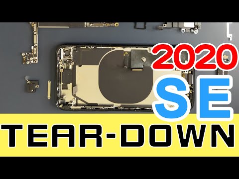 Iphone SE2 2020 TEARDOWN !! 【APPLE A13】How to open?? 拆解