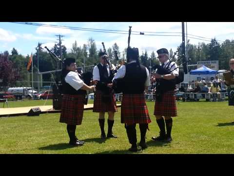 Tacoma Highland Games - WA Scottish Pipe Band Quartet