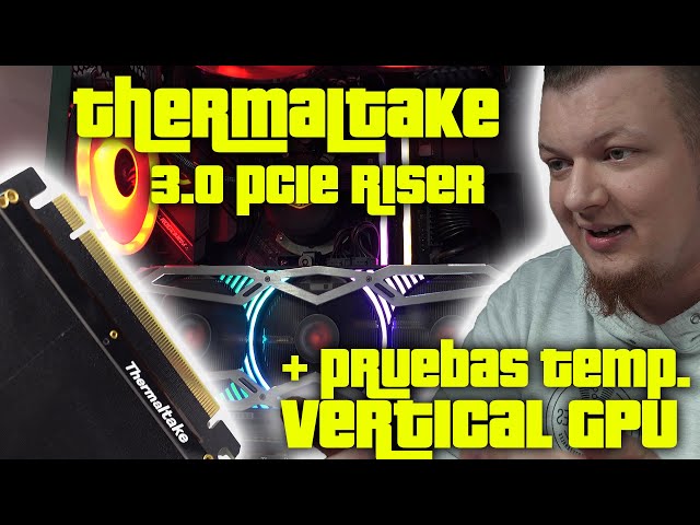 Vídeo relacionado con GLOTRENDS 150mm PCIe 4.0 X16 Riser Cable para PCIe 4.0/3. 0 GPUs, tales como GeForce RTX 40/30 Series y AMD Radeon RX7000/RX6000 Series, etc