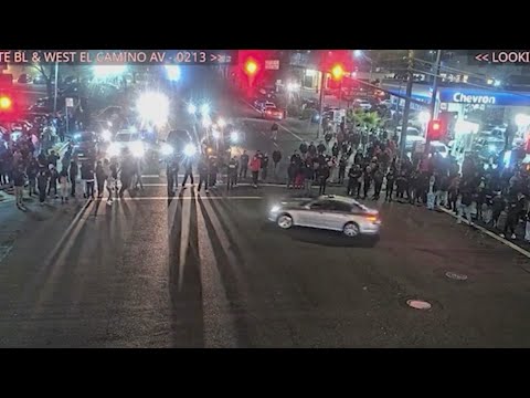 Sacramento police cracked down on illegal vehicle sideshows