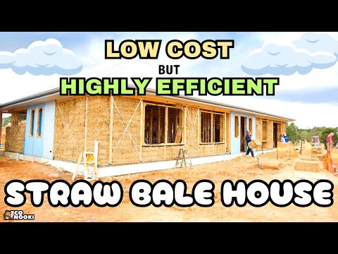 Just $20,000 is enough to Construct a Straw Bale ECO FRIENDLY house