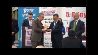 5. Dünya Döner Zirvesi Plaket Takdimleri