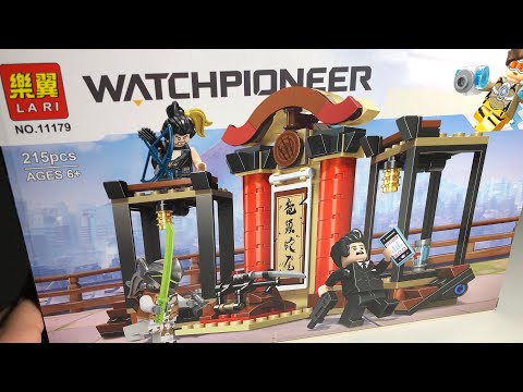Конструктор Lari «Хандзо против Гэндзи» 11179 (Overwatch 75971) / 215 деталей